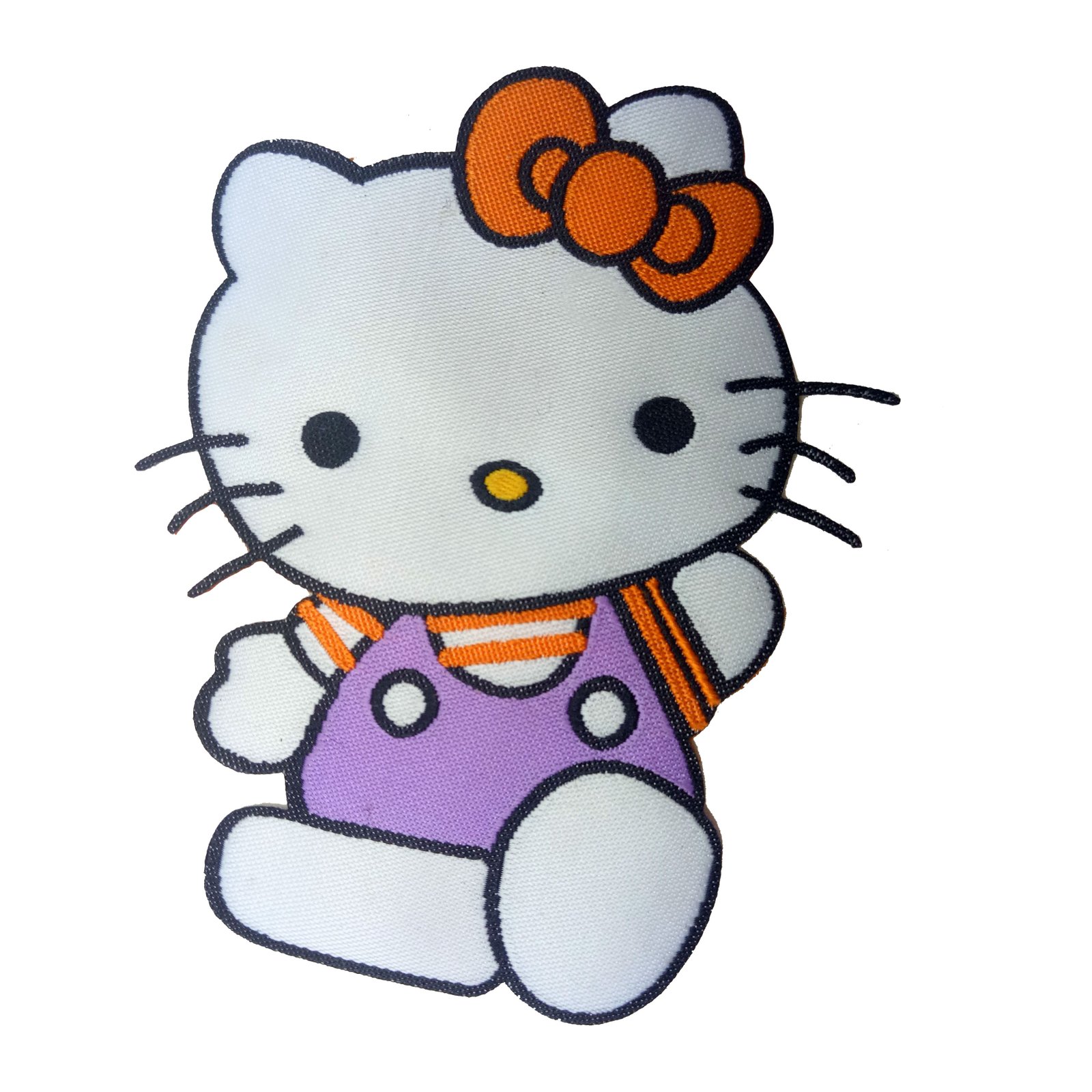 Hello Kitty Style Wholesale Woven Patch for Kids' Apparel