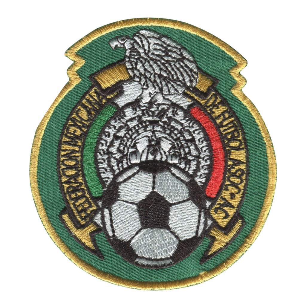 Mexican Soccer Association Patch with Eagle and Soccer Ball