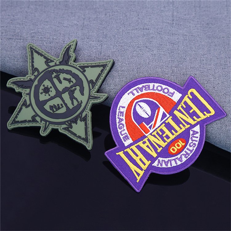 "Custom Military Tactical Patch with Rugged Symbol"