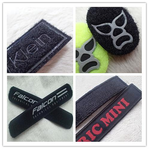 "Velcro Labels and Heat Transfer Labels with Custom Brand Logos, Mask Designs, and Hook-and-Loop Straps for Functional and Decorative Applications."