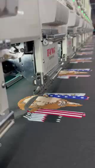 Embroidery patches process